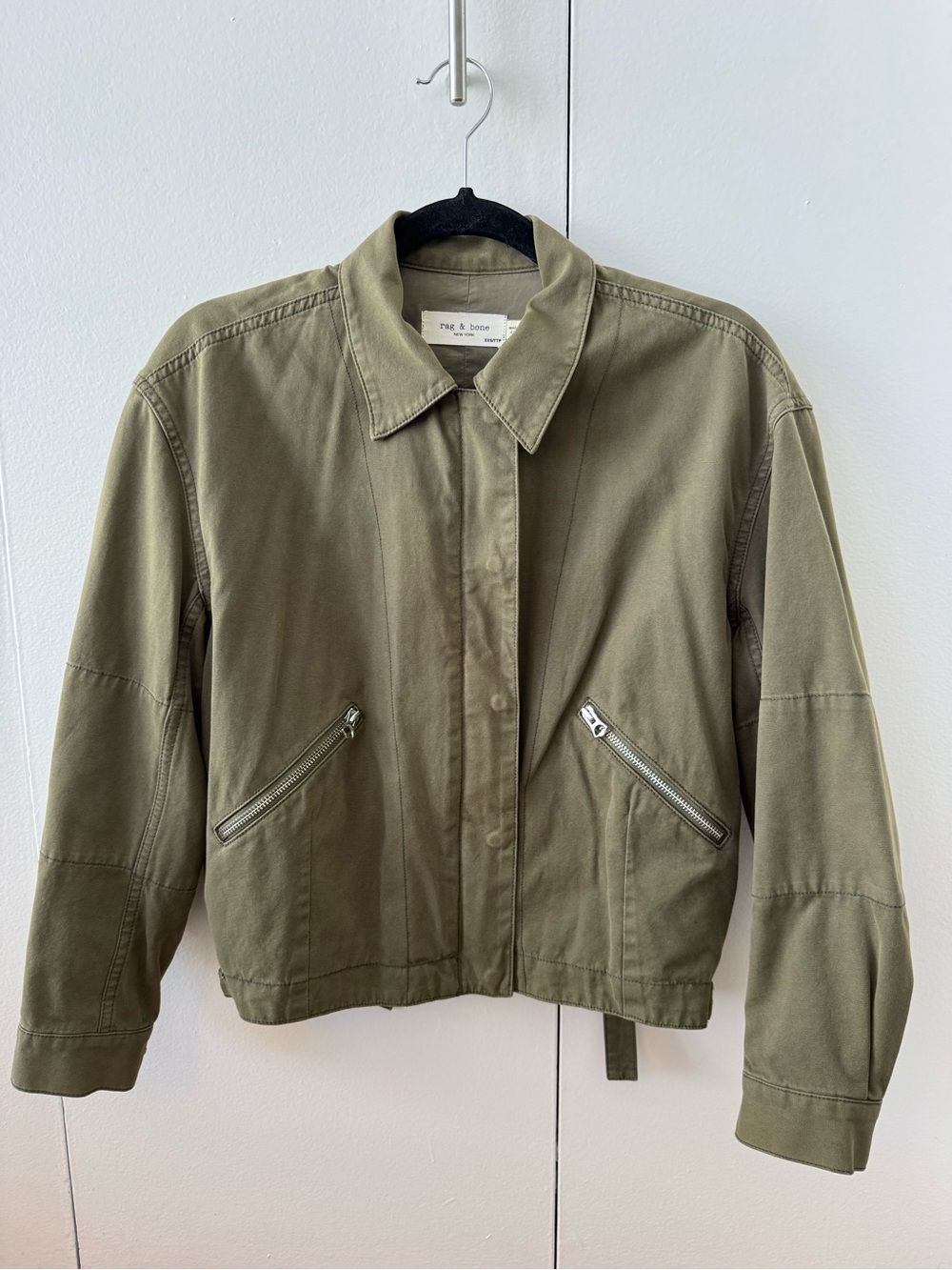 rag & bone Military Green Utility Jacket